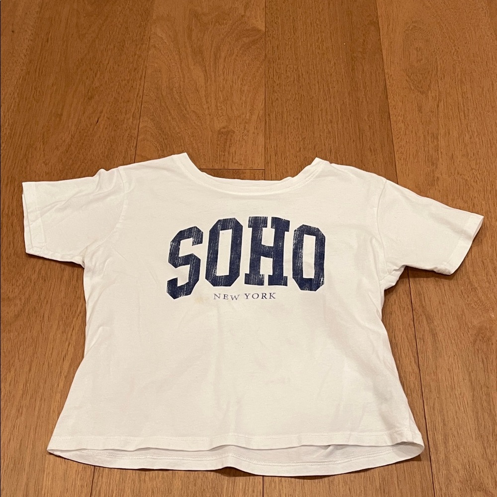 Prince Peter Collection White and Blue Kids Tee